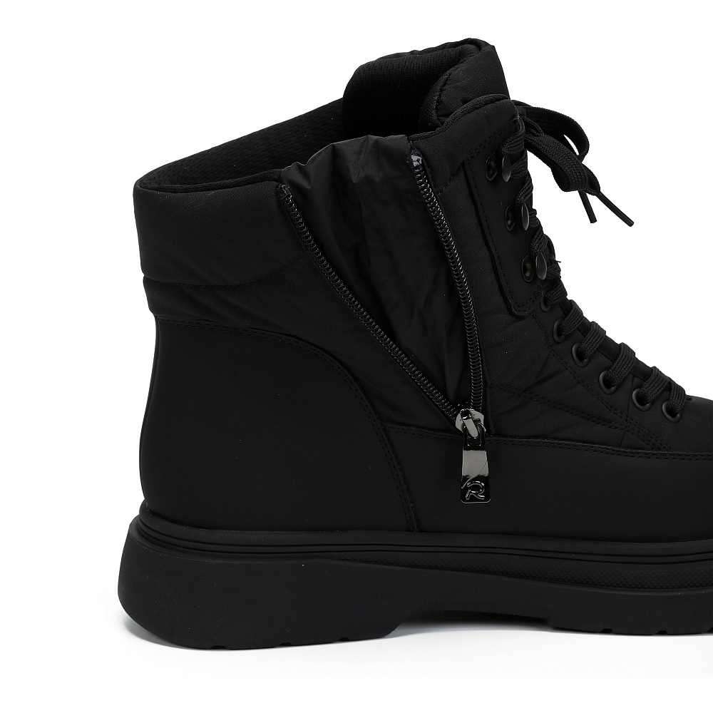 Черные зимние кеды из текстиля RSP LAB