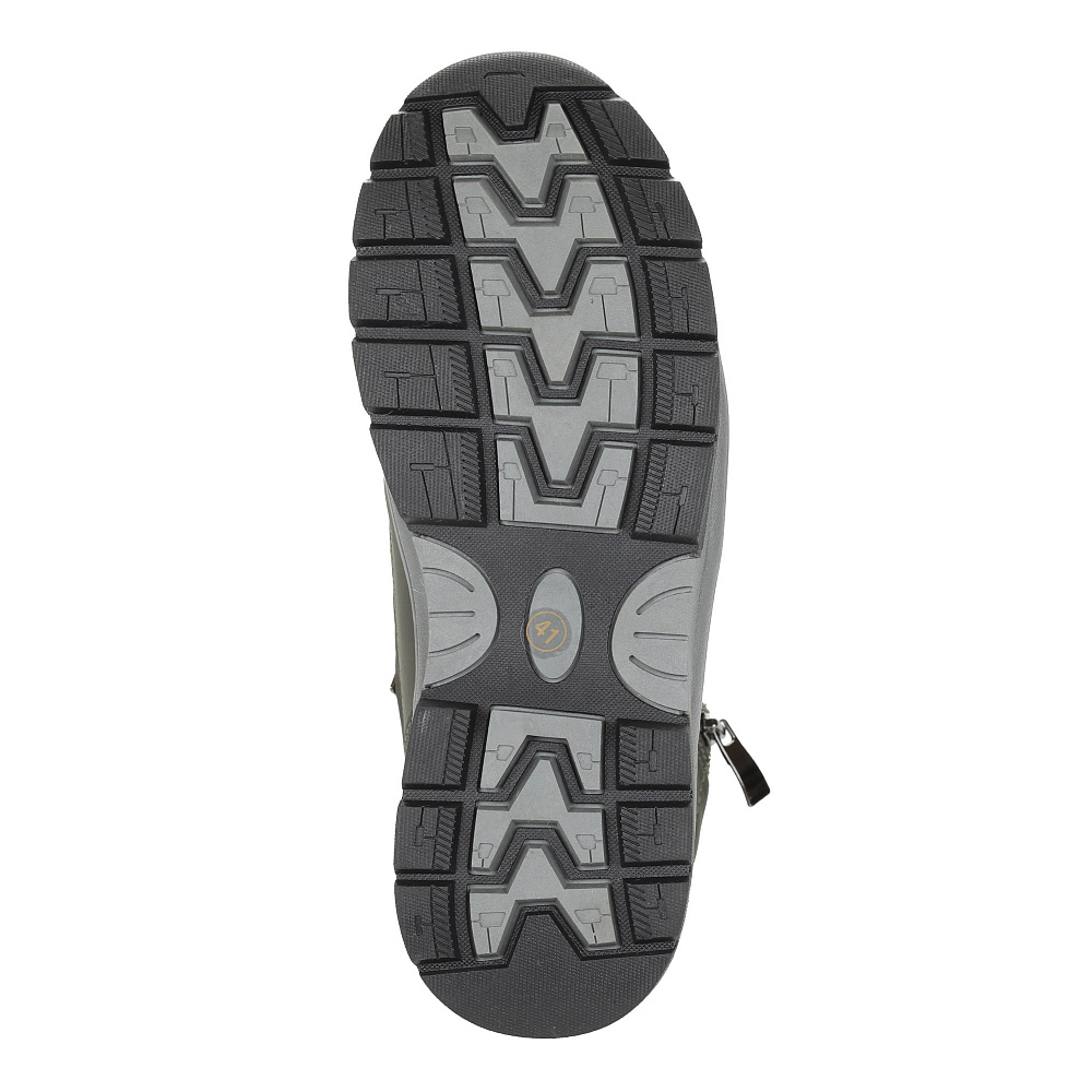 Утепленные дутики из текстиля цвета хаки Respect