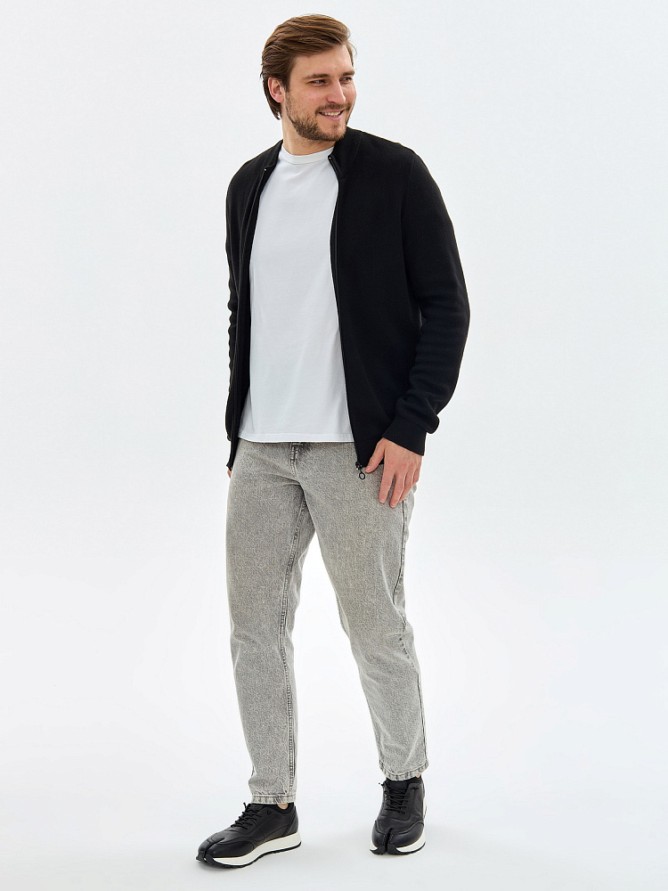 Белые кроссовки из гладкой кожи RSP LAB