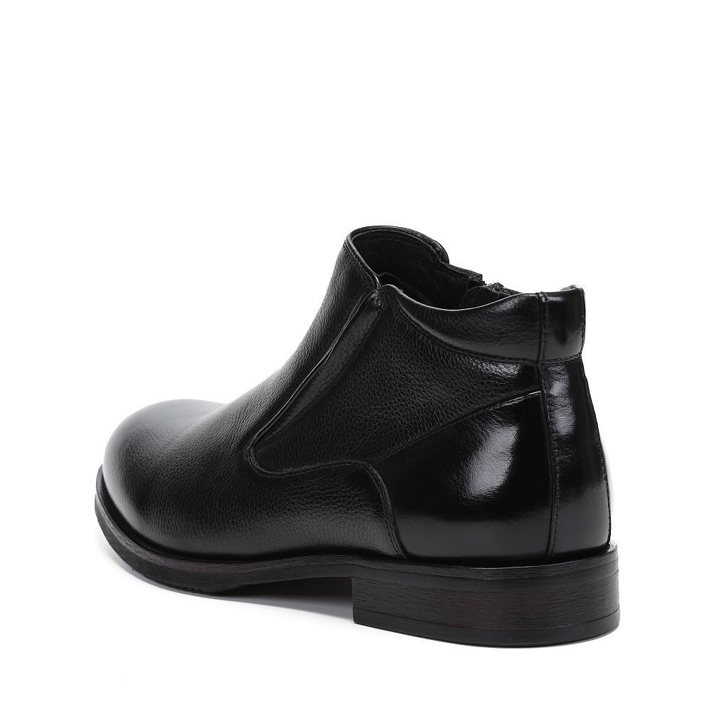 Черные ботинки из гладкой кожи RESPECT PREMIUM