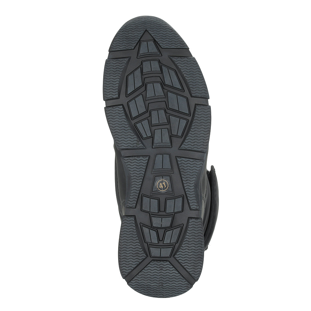 Черные дутики из текстиля Respect