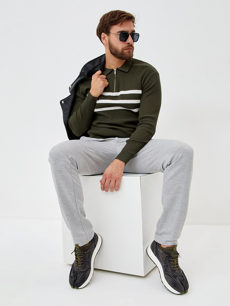 Серые кроссовки из бархатистого велюра RSP LAB