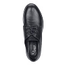 Черные закрытые туфли на устойчивом каблуке