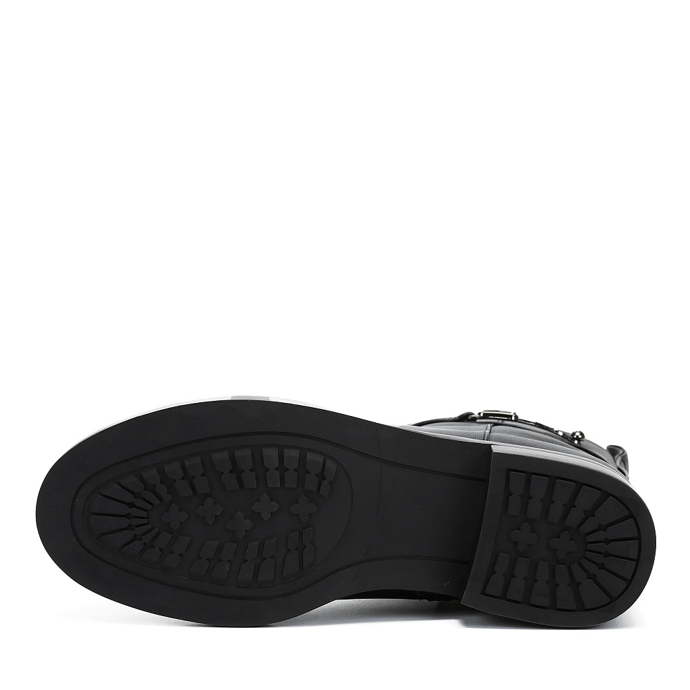 Черные зимние ботинки из кожи RESPECT PREMIUM