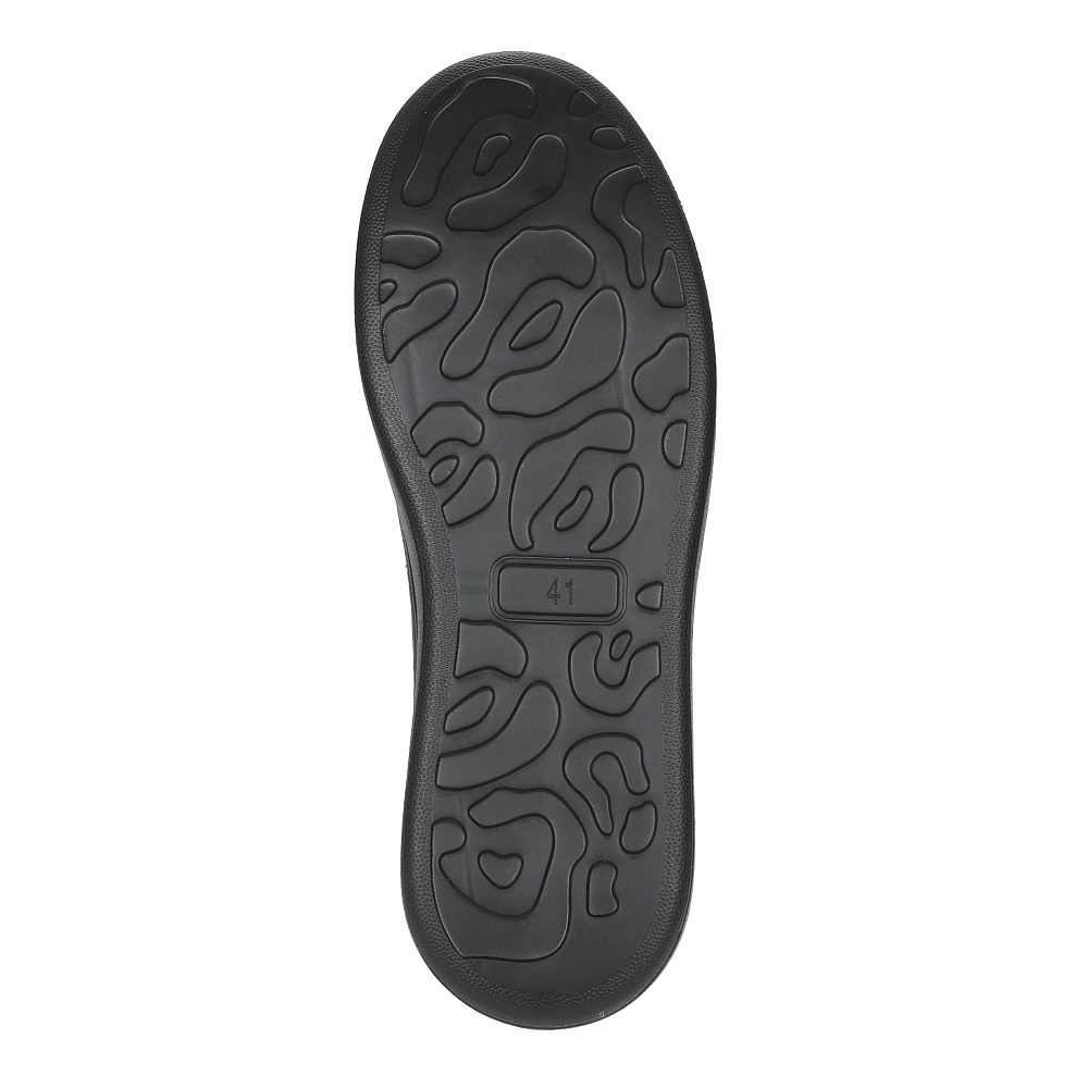 Зеленые кеды из кожи на подкладке из текстиля Respect