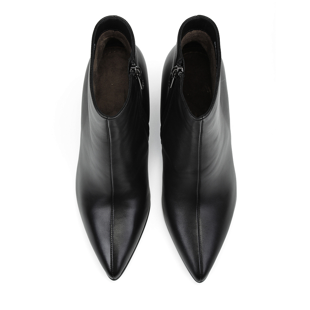 Черные ботильоны из кожи RESPECT PREMIUM