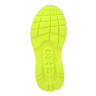 Зелено-белые кроссовки из комбинированных материалов