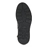 Черные утепленные ботинки из кожи