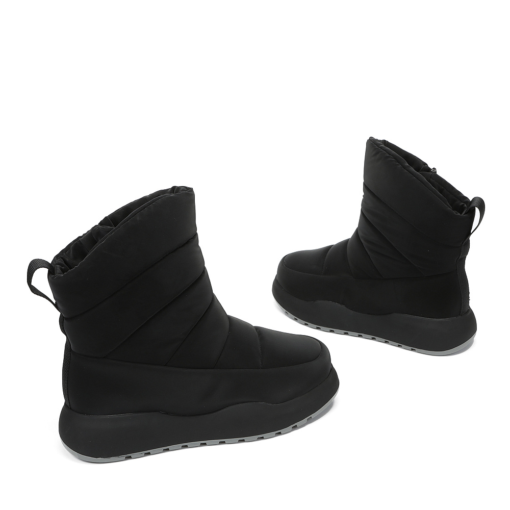 Черные дутики из текстиля Respect