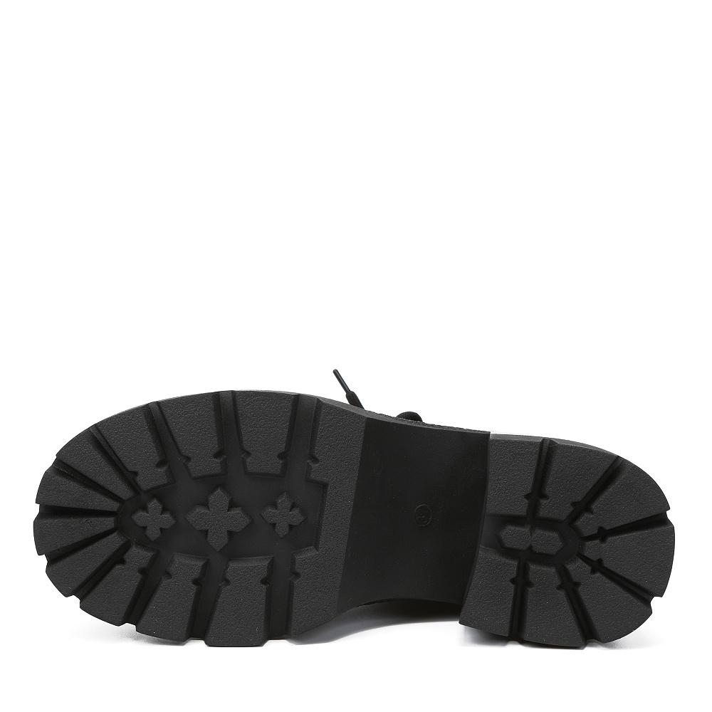 Черные зимние ботинки из композиционной кожи Respect