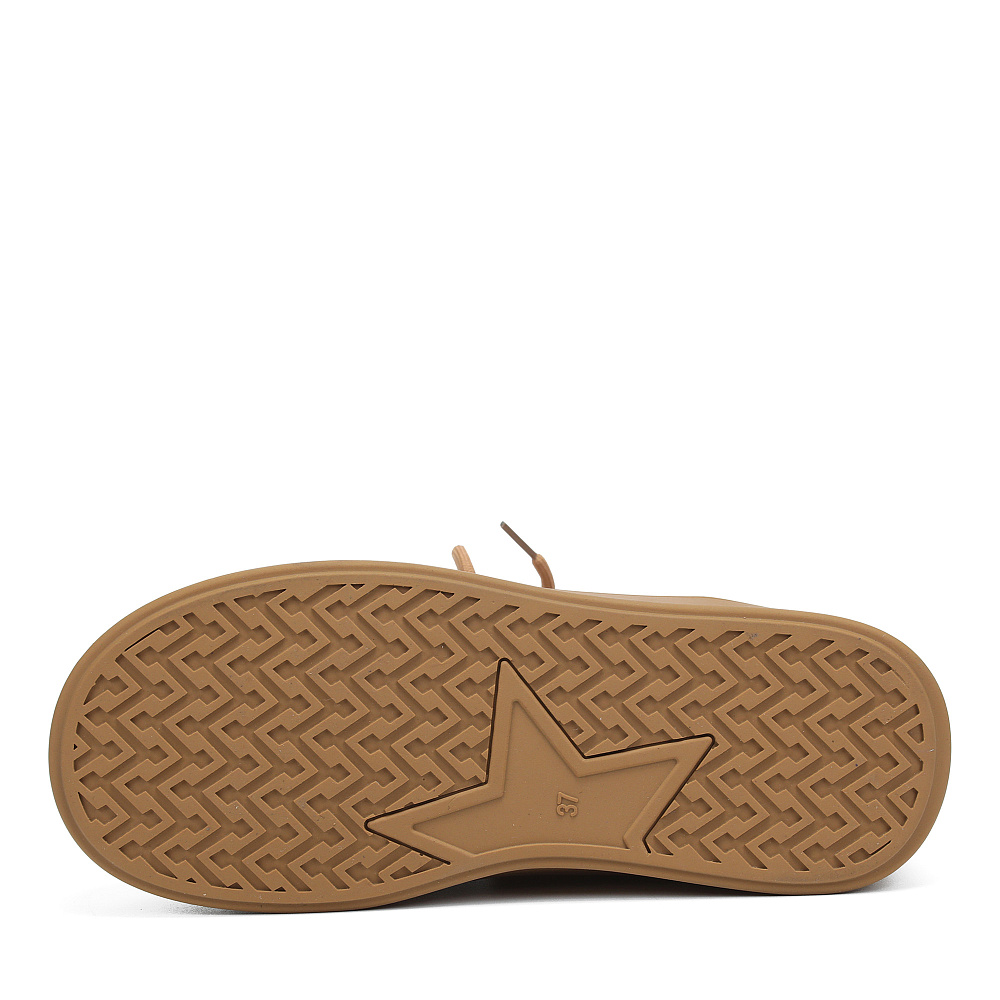 Коричневые зимние ботинки из бархатистого велюра Respect