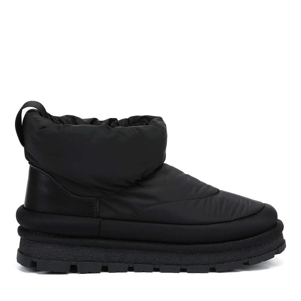 Черные дутики из текстиля Respect