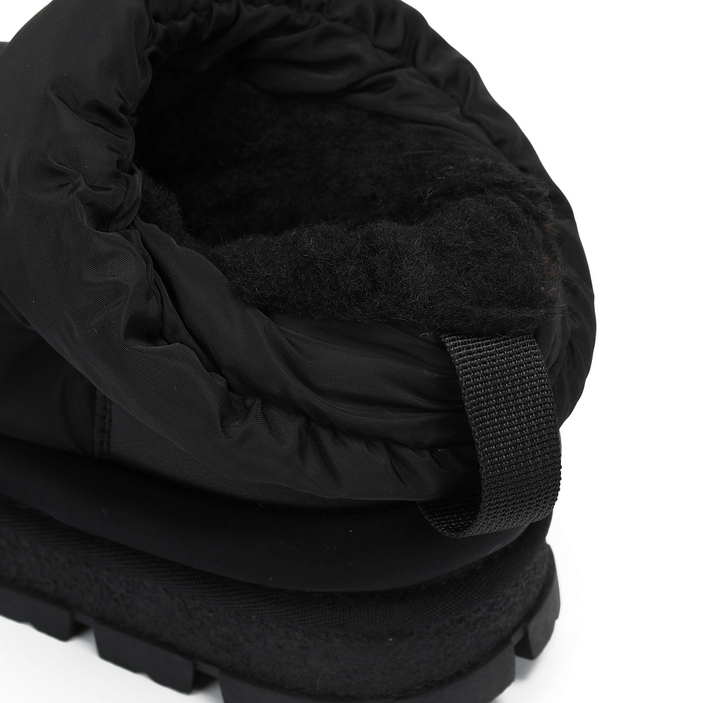 Черные дутики из текстиля Respect