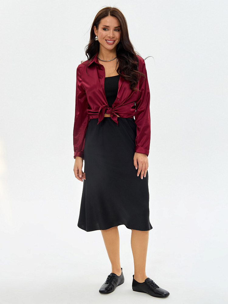 Черные полуботинки из кожи Respect