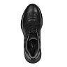Черные кроссовки из экокожи на подкладке из текстиля