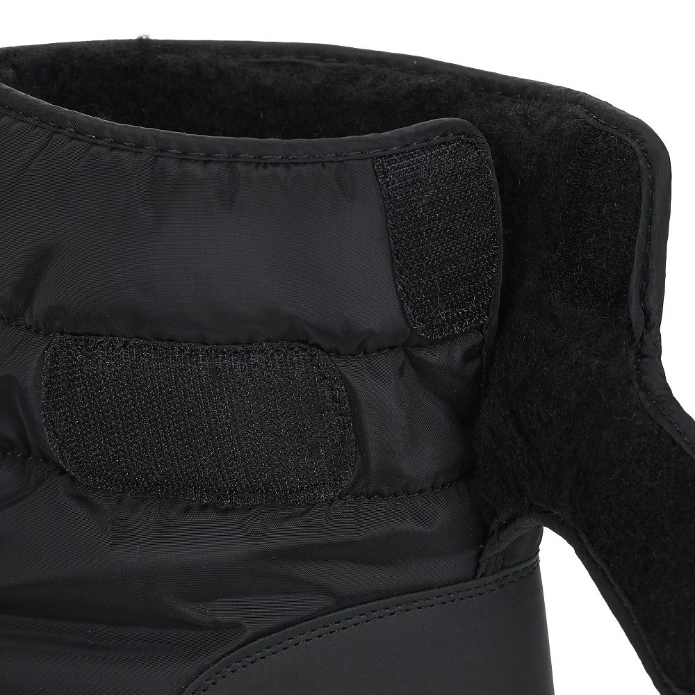 Черные дутики из текстиля Respect