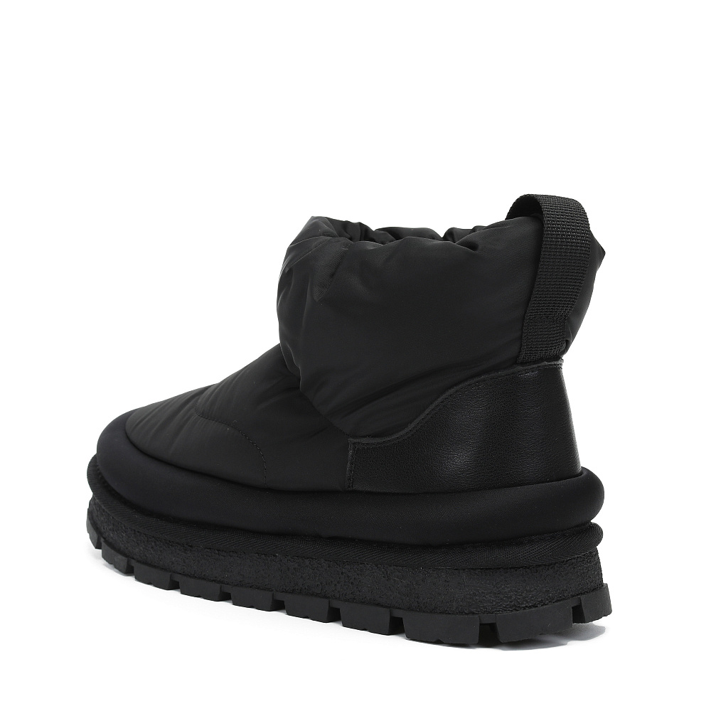 Черные дутики из текстиля Respect