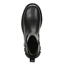 Черные ботинки челси из кожи на подкладке из текстиля