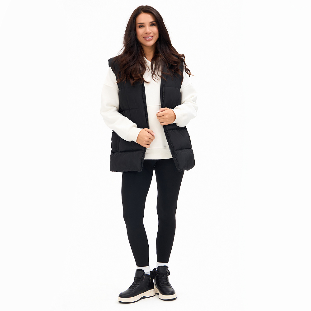 Черные утепленные кеды из кожи Respect